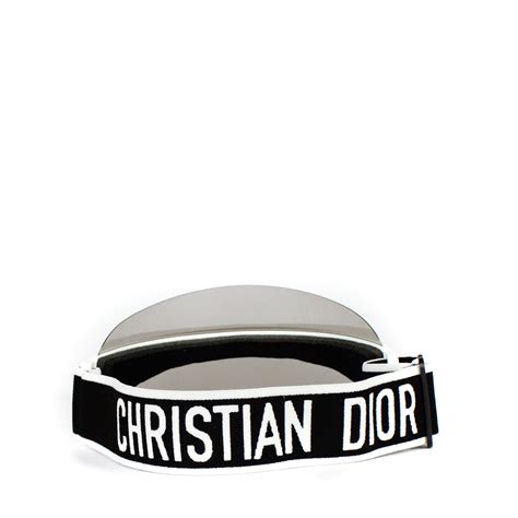 Casquette visiere J'Adior Dior Black ref.1081230 .